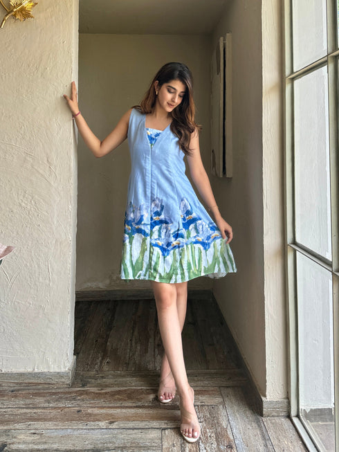 Midsummer Breezy Blue Dress